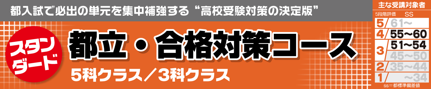 都立・合格対策コース