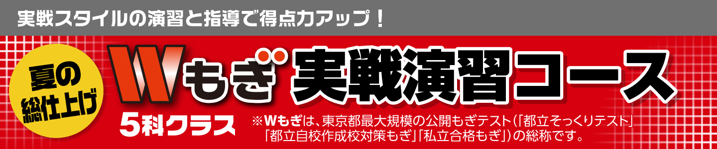 Wもぎ実戦演習コース